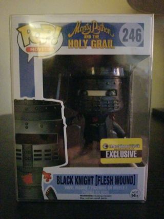Funko Pop Monty Python & The Holy Grail Black Knight Flesh Wound E.  E.  Exclusive