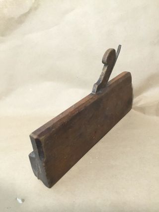 Antique Wooden Moulding Plane Woodworking Tool By Allans Old Plane