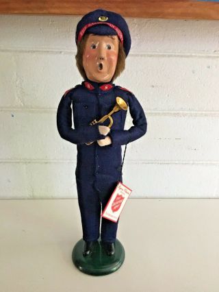 Byers Choice,  The Carolers,  Salvation Army 1993,  Man With Trumpet
