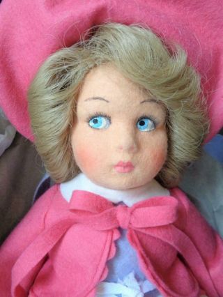 1986 Lenci Princess Lady Diana Cloth Doll with Wrist Tag 890 2