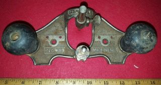 Vintage Stanley No.  71 Router Plane Made In England