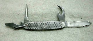 1966 Military Vietnam Era Camillus U.  S.  Army 4 Blade Pocket Knife