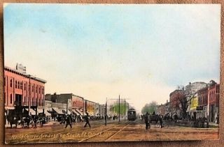Fort Collins,  Colorado: North College Avenue Business Section View Ca1910s