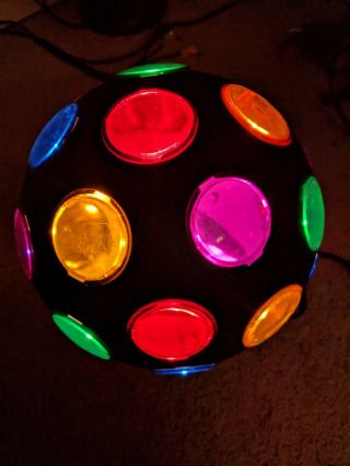 Lite F/x Rotating Ball Of Lite Model 1929 Disco Ball Party Light Multicolor Lamp