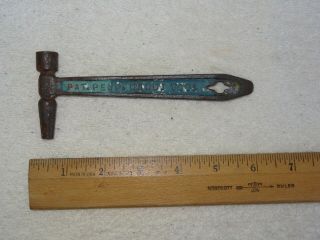 Antique Miniature Handi Tool Hammer Multi Tool Rudor Mfg.  N.  Y.  C.
