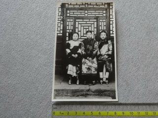 1 China Photograph 3 Prostitute Bound Feet 1920 Shanghai 84 Peking Hong Kong