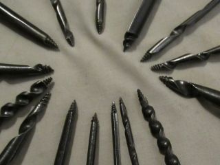 15 mixed vintage gimlets gimlet old woodworking tools 2