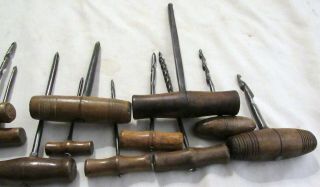 15 mixed vintage gimlets gimlet old woodworking tools 4