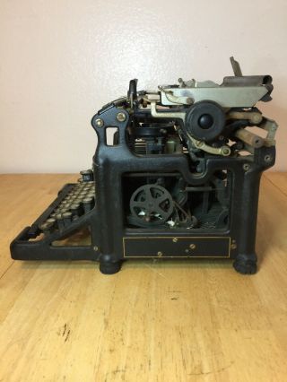 1923 Underwood Standard Typewriter No.  5 Serial 1727557 - 5 Needs Service 4