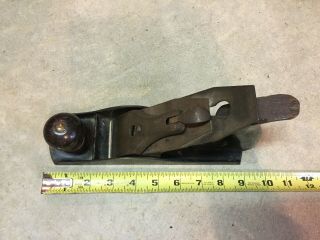 Vintage Fulton Tool Co.  Wood Plane 9 3/4 Inch Length Two Inch Width Blade