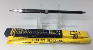 Vintage Dixon " El Dorado 163 " Mechanical Drafting Tool Leadholder Drawing Pencil