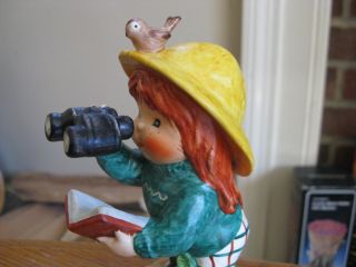 Goebel Charlot BYJ 84 Redheads BIRD WATCHER Figurine 1975 2