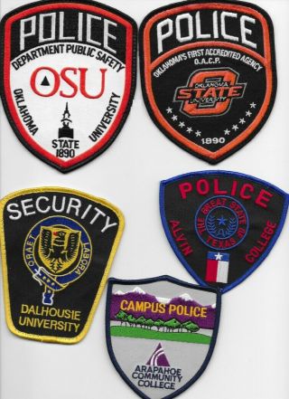 Campus Police Security 2 - Patch Set Oklahoma State University