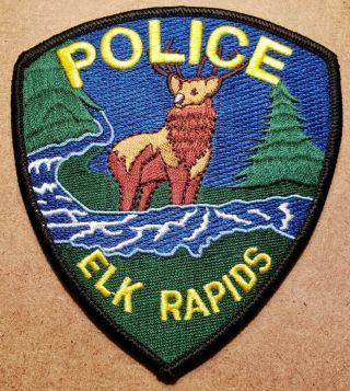 Elk Rapids Michigan Police Patch
