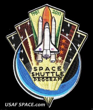 - Nasa - Space Shuttle Program - 1981 - 2011 - Ab Emblem Patch -
