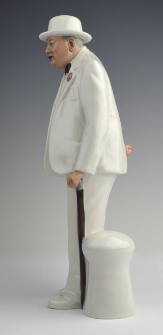10.  5” Royal Doulton Winston Churchill Figurine Adrian Hughes BI - 46.  4 4