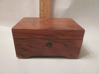 Antique Thorens Swiss Made Wood Music Box No.  25 Wind Up