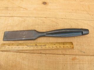 Vintage Crescent 1.  25 Inch Wide No 175 All - Steel Wood Chisel Jamestown Made Usa