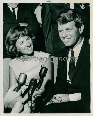 1965 Mr.  And Mrs.  Robert Kennedy News Service Photo