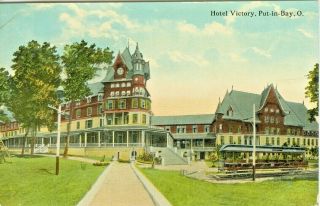 Put In Bay Oh The Hotel Victory 1913