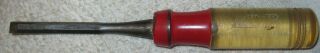 Vintage Stanley Handyman Usa H1252 Bevel Edge Wood Chisel 1/4 " Inch Tool