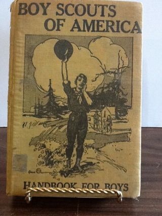 Hand Book - 1912 Hard Bond - Fourth Edition - Boy Scout Bsa 7/20