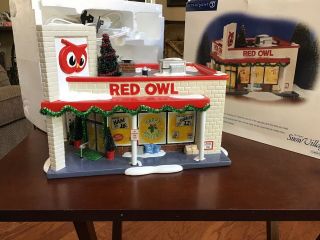 Dept 56 - Snow Village - Red Owl Grocery Store - 55303