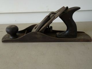 Vintage Stanley Bailey No.  5 Jack Plane Smooth Bottom,  Stanley Made In Usa,  1902