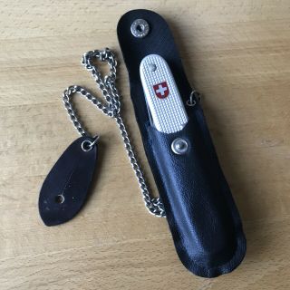 Perfect 1980 Victorinox Alox Scales Swiss Army Knife With Case Htf