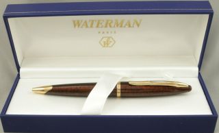 Waterman Carene Amber Shimmer & Gold Ballpoint Pen