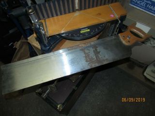 VTG Stanley No 2246A Miter Box Mitre & Saw Carpenter Cabinetmaker Tool USA PICS 4