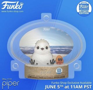Funko Pop Disney Pixar - Piper - Funko Shop Exclusive - Limited Edition - Figure
