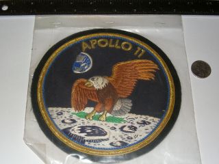 Apollo Xi (11) Oversized Bullion Patch 6.  5 " Nasa With Packaging