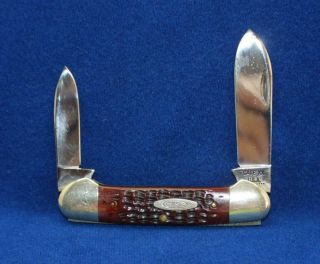 1970 10 Dot Case Xx Usa 62131 Canoe Jigged Bone Two Blade Pocket Knife