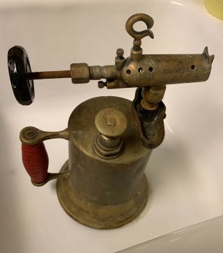 Antique Brass Gas Blow Torch
