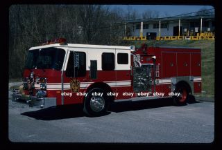 Us Army Walter Reed Hospital 1989 Emergency One Fti Pumper Fire Apparatus Slide