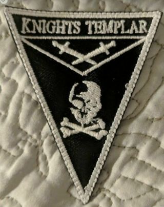 12 Psc Masonic Knights Templar Apron Patch