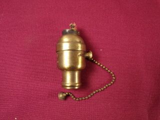 Antique Bryant Candelabra Lamp Pull Chain Light Socket