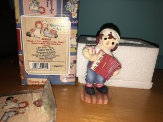 Raggedy Ann And Andy “music Is The Laughter In Our Hearts " Enesco ❤️