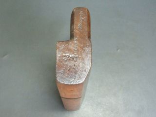 Wooden Moulding Plane Round No 13 Vintage Old Tool By Stewart