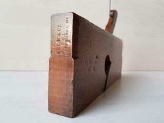 An Inch Rebate Plane With Skewe Cutter By " Buck&co " Of London In Vgc