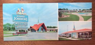 Oversized Postcard,  Howard Johnson 