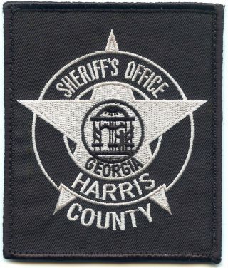 Harris County Georgia Ga Sheriff Police Patch