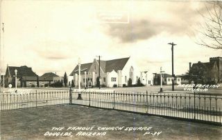 Cook Douglas Arizona Presbyterian Church P - 34 1955 Postcard Rppc Photo 7680
