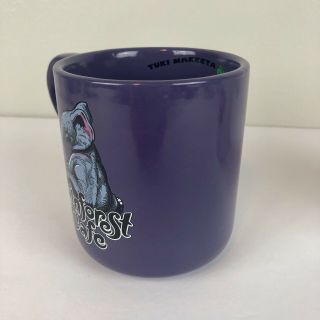 Rainforest Cafe Purple Elephant Tuki Makeeta 20 Oz.  Ceramic Coffee Tea Cup Mug 5