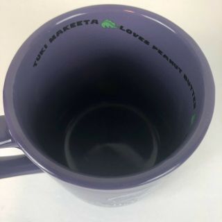 Rainforest Cafe Purple Elephant Tuki Makeeta 20 Oz.  Ceramic Coffee Tea Cup Mug 6
