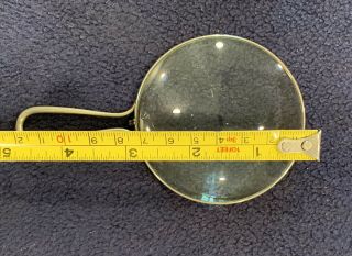 Antique Vintage Magnifying Glass with Leather Case 7