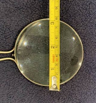 Antique Vintage Magnifying Glass with Leather Case 8