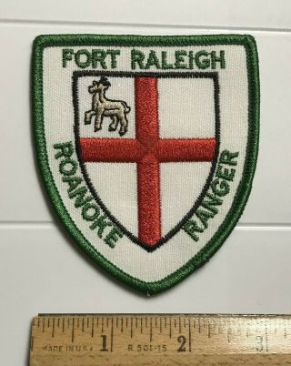 Fort Raleigh National Historic Site Junior Roanoke Ranger Embroidered Patch