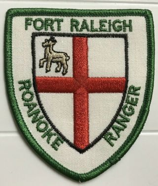 Fort Raleigh National Historic Site Junior Roanoke Ranger Embroidered Patch 2